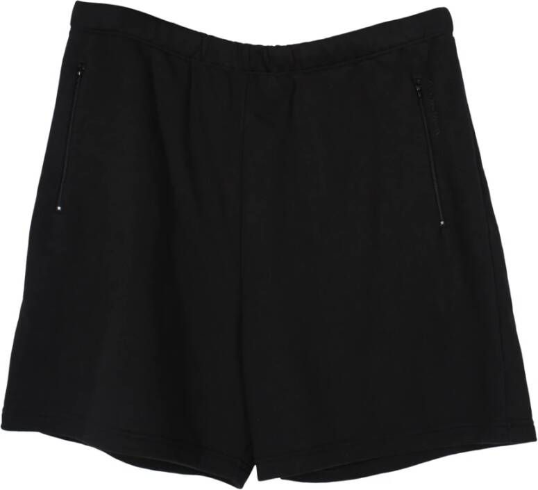 Balenciaga Vintage Balenciaga ritsen zak shorts in zwart katoen Zwart Heren