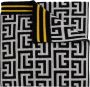 Balmain Wool and cashmere scarf with monogram pattern Meerkleurig Heren - Thumbnail 4