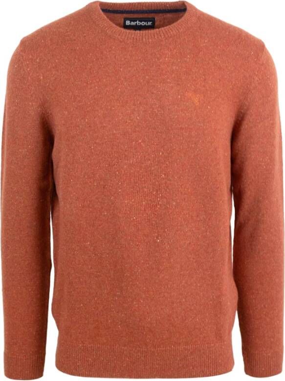 Barbour Essential Tisbury Sweatshirt Rood Heren