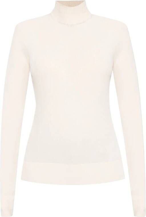 Bottega Veneta Long-sleeved turtleneck sweater Beige Dames
