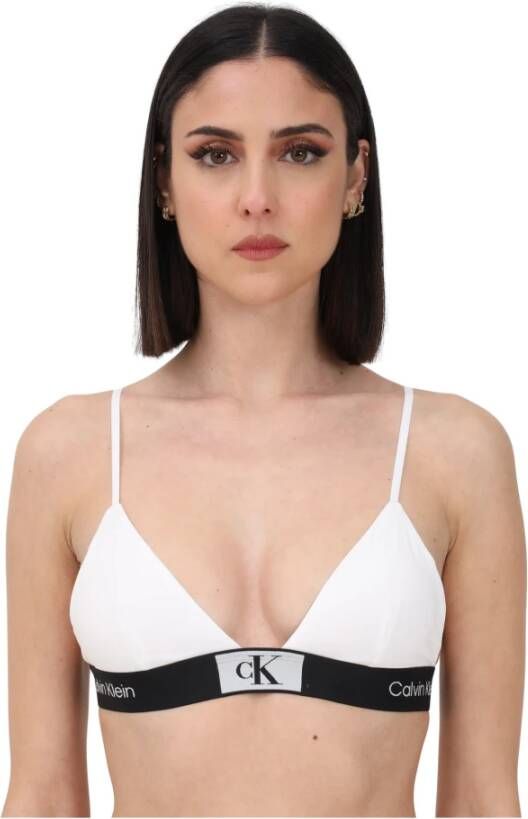 Calvin Klein Underwear String met elastische band met logo model 'MODERN THONG'