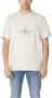 Calvin Klein Jeans T-shirt met extra brede schouders model 'MONOLOGO' - Thumbnail 10