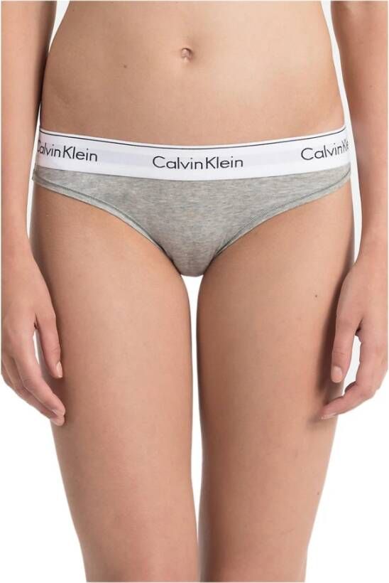 Calvin Klein Grijze onderkleding voor dames voor herfst winter Gray Dames