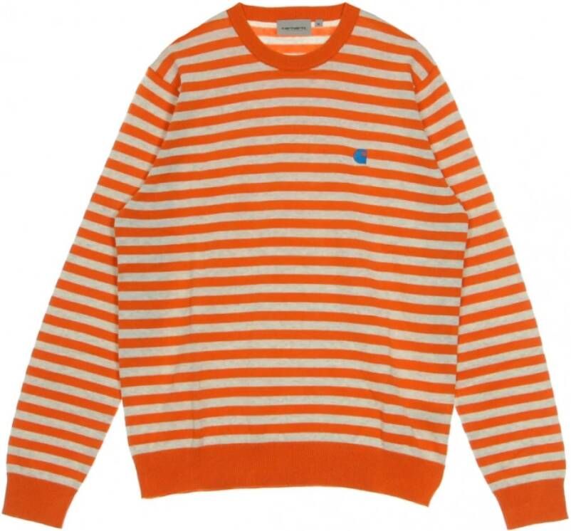 Carhartt WIP Scotty Sweater light sweater Oranje Heren