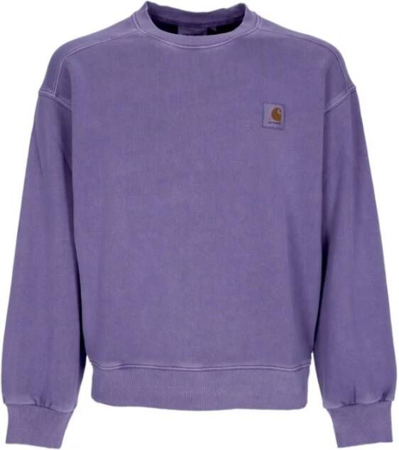 Carhartt WIP Sweatshirt Purple Heren