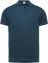 CAST IRON Heren Polo's & T-shirts Short Sleeve Polo Cotton Modal Donkerblauw - Thumbnail 2