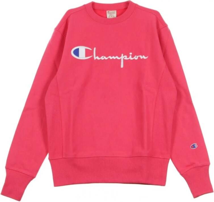 Champion Crewneck sweatshirt Roze Heren