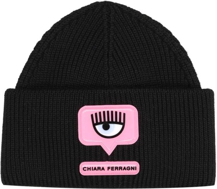 Chiara Ferragni Collection Chiara Ferragni hoeden zwart Dames