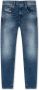 Diesel Medium Blauwe Faded Slim Fit Jeans Blauw Heren - Thumbnail 3