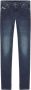 Diesel Blauwe Jeans met samenstelling van katoen polyester en elastaan Blue Heren - Thumbnail 3