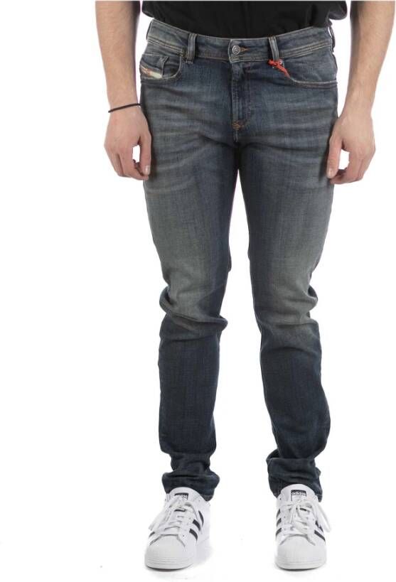 Diesel Slim-fit Jeans Zwart Heren