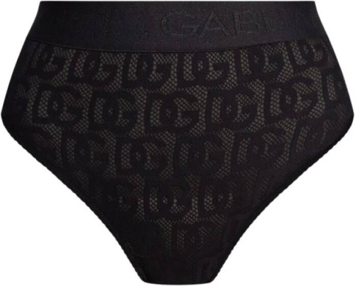 Dolce & Gabbana Dolce Gabbana Underwear Black Zwart Dames