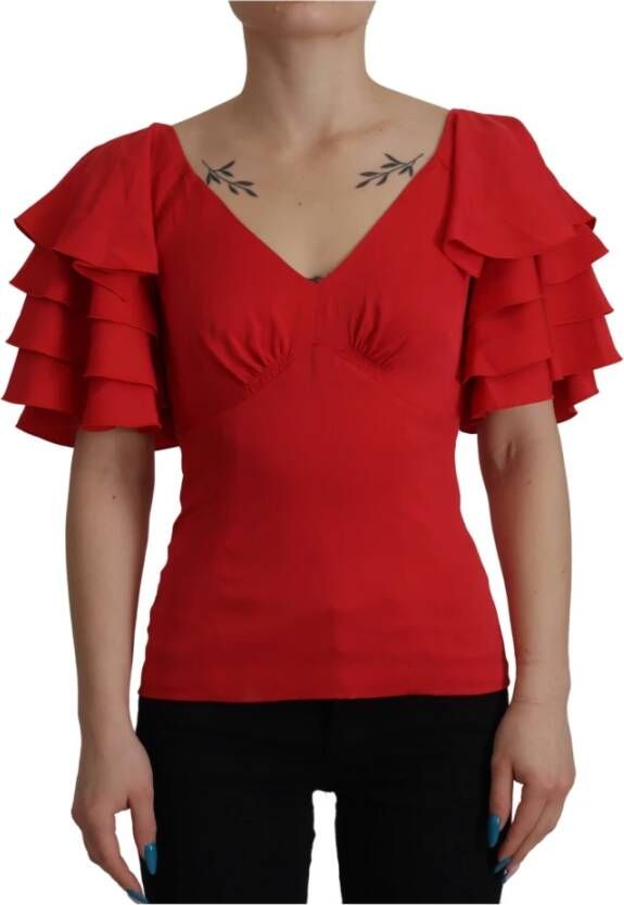 Dolce & Gabbana T-Shirts Rood Dames