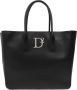 Dsquared2 Shoppers Shopping Bag in zwart - Thumbnail 1