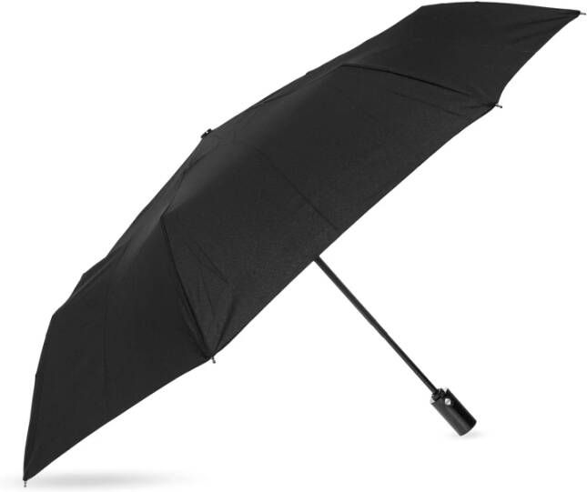Dsquared2 Iconische Zwarte Paraplu Blijf Stijlvol en Beschermd Zwart Heren