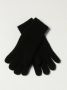 Barbour Zachte gebreide handschoenen met geribbelde manchetten Black Unisex - Thumbnail 5