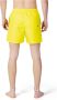 Calvin Klein Jeans Gele Bedrukte Zwembroek met Veters Yellow Heren - Thumbnail 6