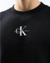 Calvin Klein Zwarte Katoenen Trui met Geborduurd Logo Black Heren - Thumbnail 12