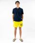 Calvin Klein Jeans Gele Bedrukte Zwembroek met Veters Yellow Heren - Thumbnail 3