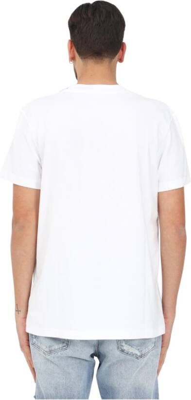 Calvin Klein T-shirts and Polos White Wit Heren