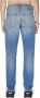 Diesel jeans D-strukt lichtblauw effen denim katoen - Thumbnail 9