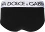 Dolce & Gabbana Logo-Tailleband Stretch Slip Zwart Black Heren - Thumbnail 2