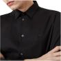 Emporio Armani Heren Witte Stretch Nylon Overhemd 8N1C09-1Ni9Z Black Heren - Thumbnail 5