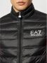 Emporio Armani EA7 Gedrukt Logo Donzen Vest voor Heren Black Heren - Thumbnail 6