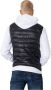 Emporio Armani EA7 Gedrukt Logo Donzen Vest voor Heren Black Heren - Thumbnail 3
