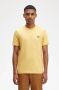 Fred Perry Gele Heren Ringer T-Shirt M3519 Yellow Unisex - Thumbnail 8