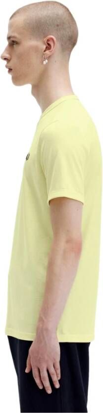 Fred Perry Gele Heren Ringer T-Shirt M3519 Geel Unisex