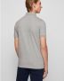 BOSS Menswear gemêleerde slim fit polo Passenger light pastel grey - Thumbnail 10
