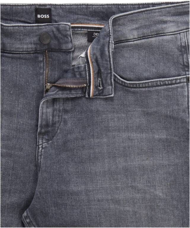 Hugo Boss Slimfit-jeans Grijs Heren