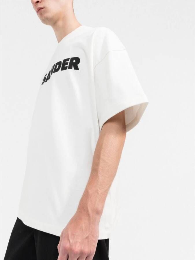 Jil Sander T-Shirt Collectie: Polos Wit Heren