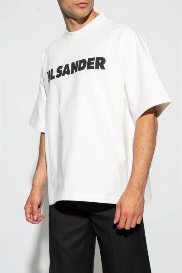 Jil Sander T-shirt Wit Heren
