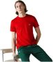 LACOSTE Heren Polo's & T-shirts 1ht1 Men's Tee-shirt 1121 Rood - Thumbnail 8