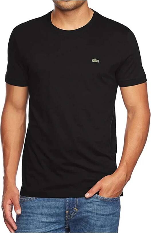 Lacoste T-shirt Zwart Heren