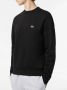 Lacoste Zwarte Casual Sweater met Geribbelde Zoom en Manchetten Black Heren - Thumbnail 9