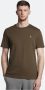 Lyle & Scott Groen Basic T-Shirt van Hoge Kwaliteit Olijf 100% Katoen Green Heren - Thumbnail 6