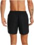 Nike "Zwarte Beachwear Shorts met Swoosh Print" Zwart Heren - Thumbnail 9