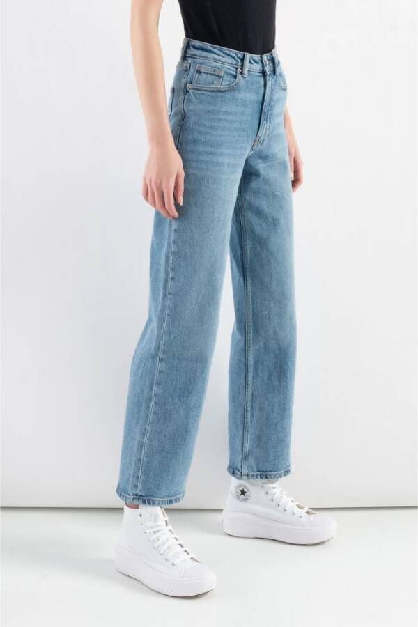 Only Bijgesneden jeans Blauw Dames