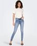 Only Ankle jeans ONLBLUSH MID SK ANK RAW DNM REA694 NOOS - Thumbnail 4