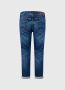 Pepe Jeans Blauwe effen jeans Blue - Thumbnail 5