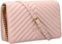 Pinko Crossbody bags Love Click Classic in poeder roze - Thumbnail 10