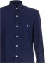 Ralph Lauren Stijlvolle Donkerblauwe Slim Fit Overhemd met Klassieke Kraag Blue Heren - Thumbnail 7
