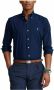 Ralph Lauren Stijlvolle Donkerblauwe Slim Fit Overhemd met Klassieke Kraag Blue Heren - Thumbnail 10