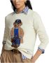 Polo Ralph Lauren Gebreide pullover van een mix van katoen en kasjmier met motiefstitching - Thumbnail 6