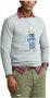 Ralph Lauren Comfortabele Grijze Teddy Print Sweatshirt voor Heren Grijs Heren - Thumbnail 10