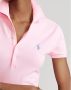 Polo Ralph Lauren Slim fit poloshirt met logostitching model 'JULIE' - Thumbnail 4