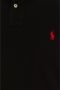 Polo Ralph Lauren polo slim fit zwart effen geprint katoen - Thumbnail 3